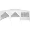 vidaXL Tenda Party Bianco 600 x 400 x 266 cm Polietilene