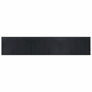 vidaXL Tappeto Rettangolare Nero 60x300 cm in Bamb&ugrave;