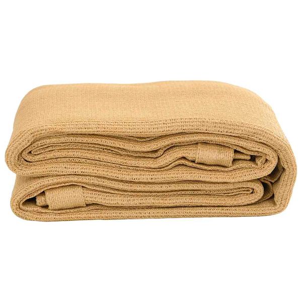 vidaXL Tappeto da Tenda Sabbia 250x200 cm HDPE