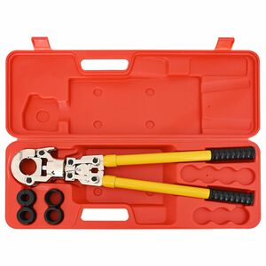 vidaXL Pinza Crimpatrice Idraulica 16-20-26-32 mm