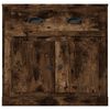 vidaXL Credenza Rovere Fumo 70x35,5x67,5 cm in Legno Multistrato