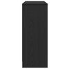 vidaXL Credenza Nero 102 x 33 x 75 cm Legno multistrato