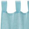 vidaXL Tende in Voile con Passanti 2 pz Turchese 140x260 cm