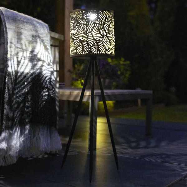 Luxform Lampada Solare a LED da Giardino a Treppiede Forest