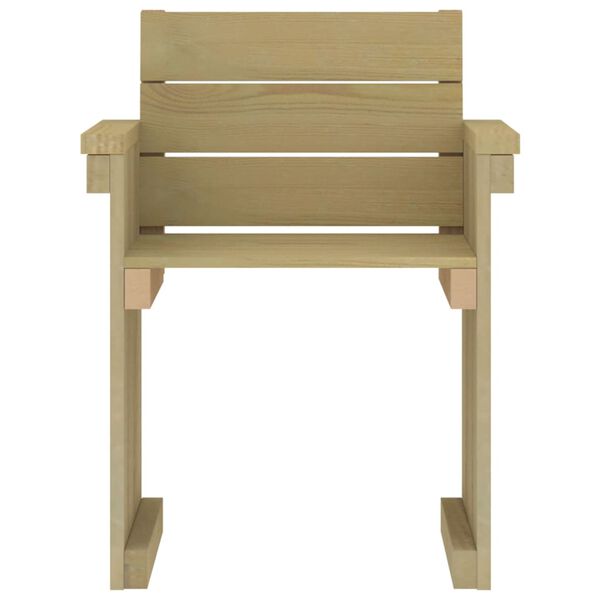 vidaXL Set da Pranzo per Giardino 7 pz in Legno di Pino Impregnato