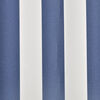 vidaXL Tendone Parasole in Tela Blu e Bianco 450x300 cm