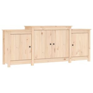 vidaXL Credenza 164x37x68 cm in Legno Massello di Pino