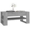 vidaXL Tavolino da Salotto Grigio Sonoma 102x55x45cm Legno Multistrato