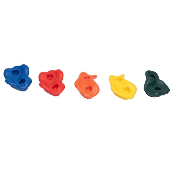 TRIGANO Prese per Arrampicata 5 pz Set Multicolore