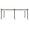 vidaXL Gazebo da Giardino con Tetto Retrattile Crema 3x6m in Alluminio