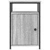 vidaXL Comodini 2 pz Grigio Sonoma 40x42x60 cm in Legno Multistrato