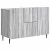 vidaXL Credenza Grigio Sonoma 89 x 34,5 x 62 cm Legno ingegnerizzato