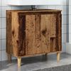 vidaXL Mobile Lavabo Legno Antico 58x33x60 cm in Legno Multistrato