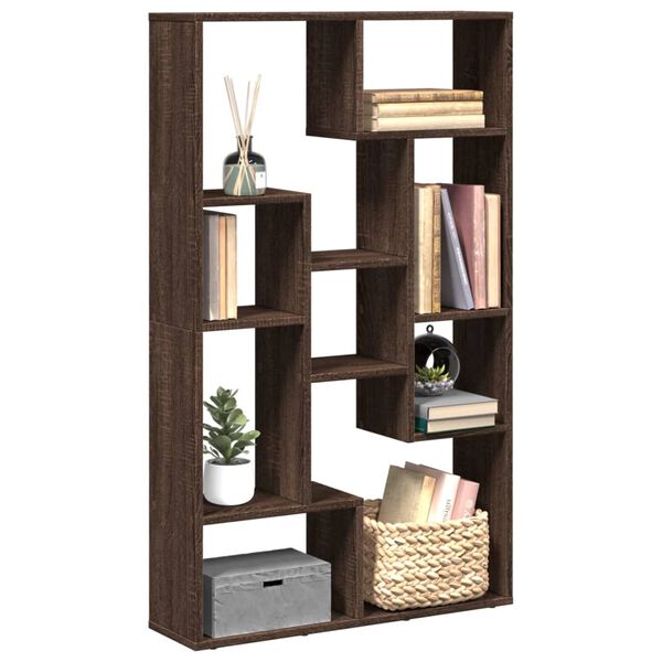 vidaXL Libreria Rovere Sonoma 72x20x120,5 cm in Truciolato