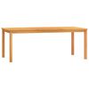 vidaXL Set da Pranzo per Giardino 9 pz in Legno Massello di Teak