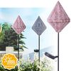 Luxform Lampione Solare a LED da Giardino Oriental Tyana Rosa