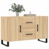 vidaXL Credenza Rovere Sonoma 100x36x60 cm in Legno Multistrato