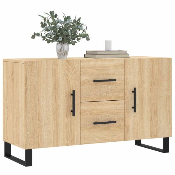 vidaXL Credenza Rovere Sonoma 100x36x60 cm in Legno Multistrato