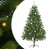 vidaXL Albero di Natale con 300 LED con supporto Verde 180 cm PE