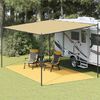 vidaXL Tappeto da Tenda 300x600 cm Beige