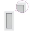 vidaXL Finestra Cantina RISOR 30 x 70 cm PVC e Vetro