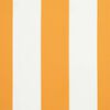 vidaXL Tenda Retrattile Giallo e Bianco 400 &times; 300 cm