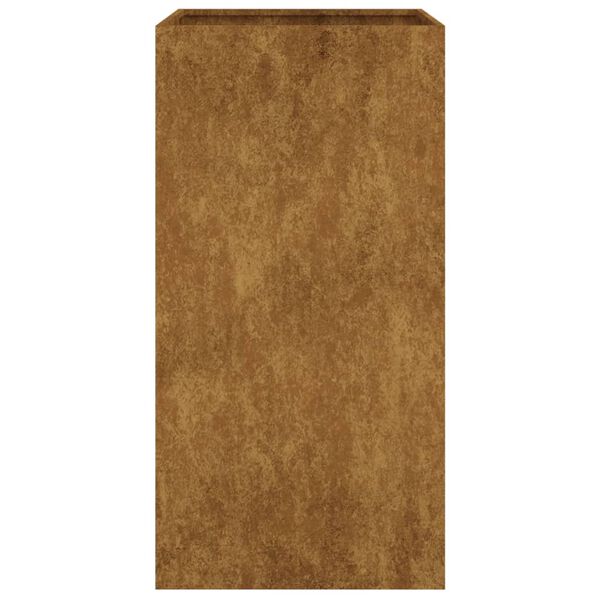 vidaXL Fioriera 40x40x80 cm in Acciaio Corten