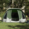 vidaXL Tenda Familiare Cabina per 6 Persone Verde Impermeabile