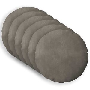 vidaXL Cuscino con cuscino HEERLEN 6 pz Grigio Chiaro Velluto
