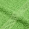 vidaXL Asciugamani 10 pz FROGN Verde Mela 100x200 cm 100% Cotone