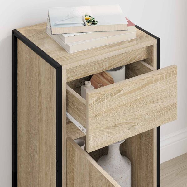 vidaXL Credenza Sonoma 81 x 36 x 150.5 cm Legno multistrato