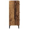 vidaXL Credenza con cassetto Legno vecchio 69,5 x 34 x 90 cm
