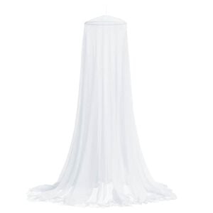 vidaXL Zanzariera per Letto 220 Rete Bianca 56x56x220 cm