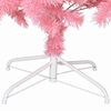 vidaXL Albero di Natale con 300 LED con supporto Rosa 180 cm PVC