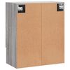 vidaXL Armadietto a Muro Grigio Sonoma 60x31x70cm in Legno Multistrato