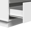 vidaXL Armadio da Notte Bianco 71 x 34,5 x 75 cm Legno multistrato