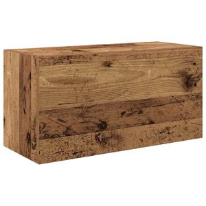 vidaXL Mobile da Bagno Legno Antico 60x25x30 cm in Legno Multistrato