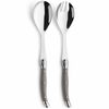 Lou Laguiole Set di Posate per Insalata 2 pz Tradition Marrone