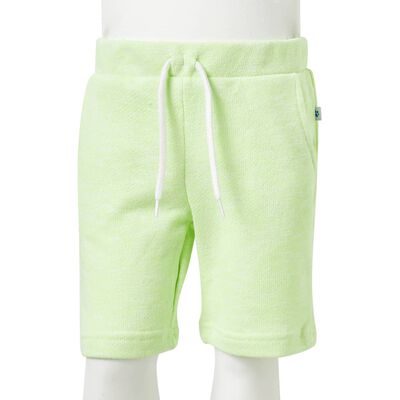 Pantaloncini per Bambini con Coulisse Giallo Neon 92