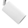 vidaXL Faretto da soffitto Bianco 38 x 5.5 x 16.5 cm Acciaio