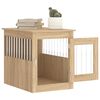vidaXL Gabbia Cani da Arredamento Rovere Sonoma 55x75x65cm Multistrato
