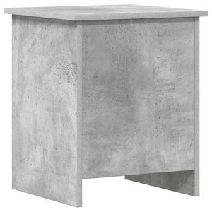 vidaXL Cassa di stoccaggio Grigio Cemento 40 x 40 x 50 cm
