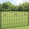 vidaXL Set di Connettori per Griglie da Giardino 10 pz Antracite