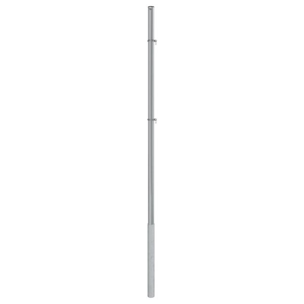 vidaXL Asta per Parasole a Vela 200 cm in Acciaio Inox