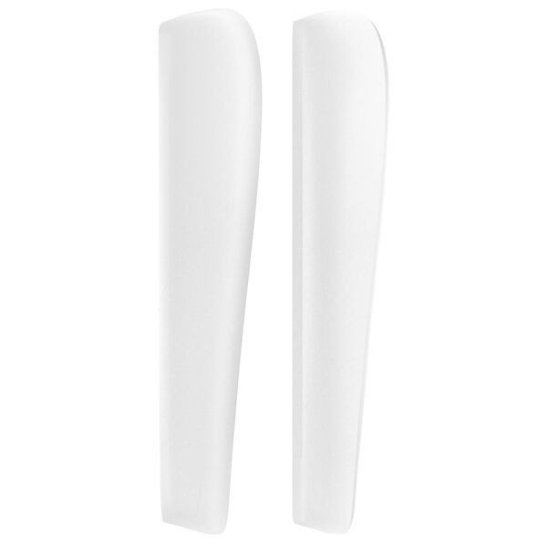 vidaXL Testiera ad Orecchio Bianca 83x23x118/128 cm in Similpelle