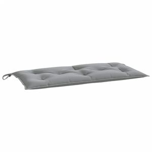 vidaXL Cuscino per Panca Grigio 110x50x7 cm in Tessuto Oxford