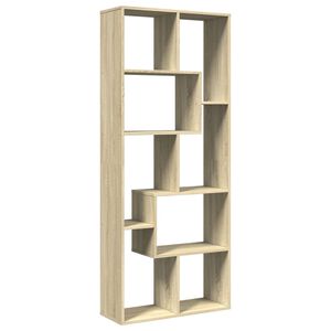 vidaXL Libreria Divisorio Rovere Sonoma 67x25x161,5 cm in Truciolato