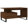 vidaXL Tavolino Salotto Rovere Marrone 90x49x45 cm Legno Multistrato