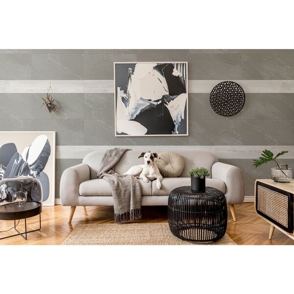 Grosfillex Piastrella Murale Gx Wall+ 11 pz Pietra 30x60 cm Grigia