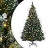 vidaXL Albero di Natale Artificiale 300 LED 240 cm